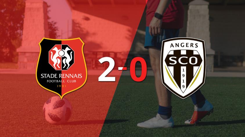 Sólido triunfo de Stade Rennes por 2-0 frente a Angers