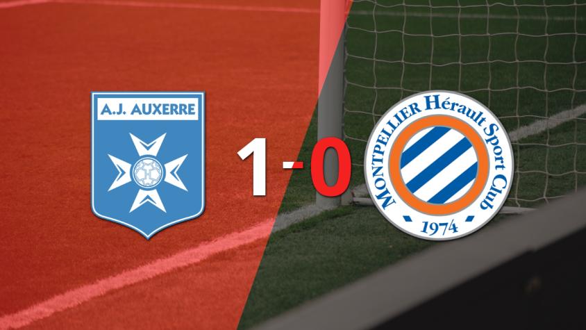 Montpellier perdió 1-0 ante Auxerre por un gol agónico