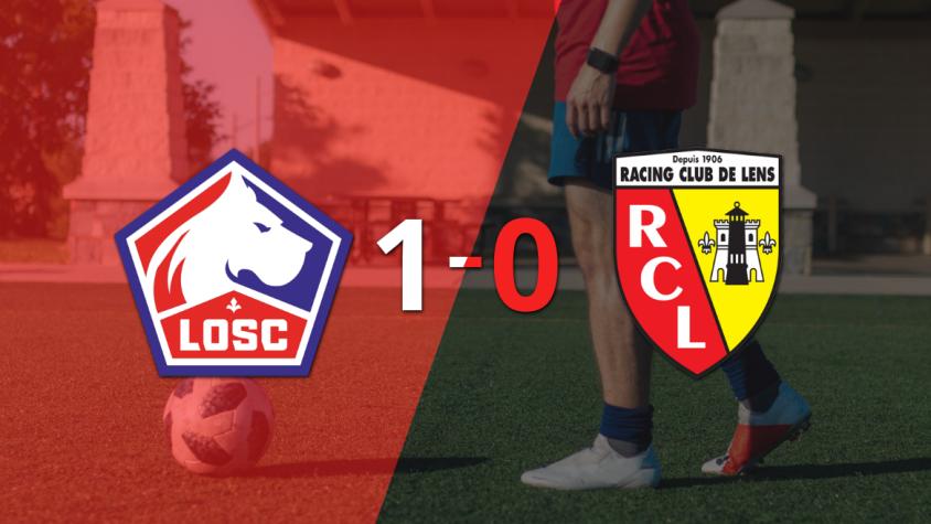 A Lille le alcanzó con un gol para derrotar a Lens en el estadio Stade Pierre-Mauroy