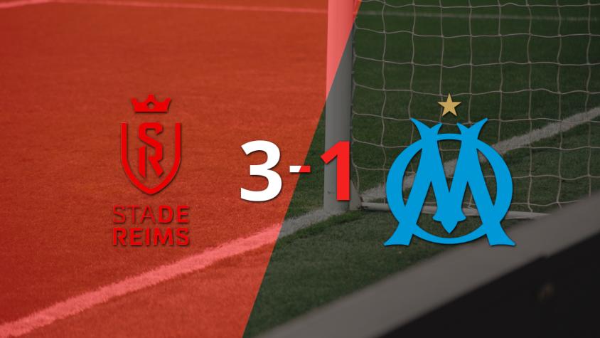 Stade de Reims logra una victoria de 3-1 sobre Olympique de Marsella