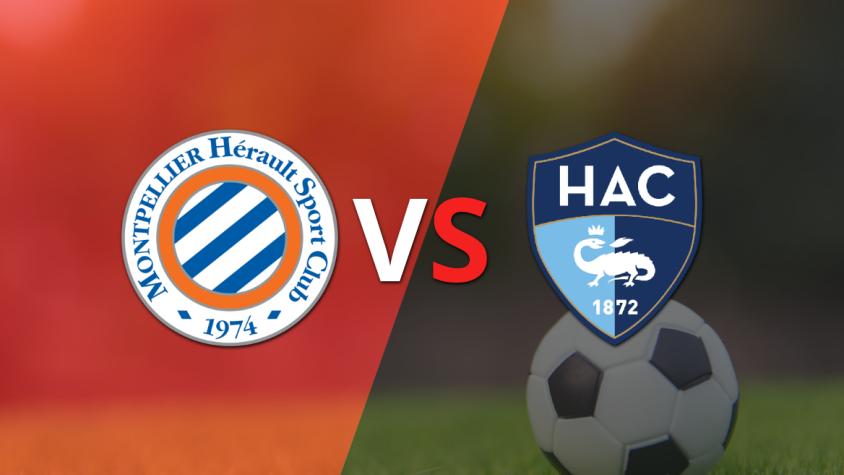 ¡Inició el complemento! Le Havre AC derrota a Montpellier por 2-0