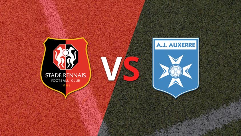 Auxerre pasa a ganar 1-0 a Stade Rennes