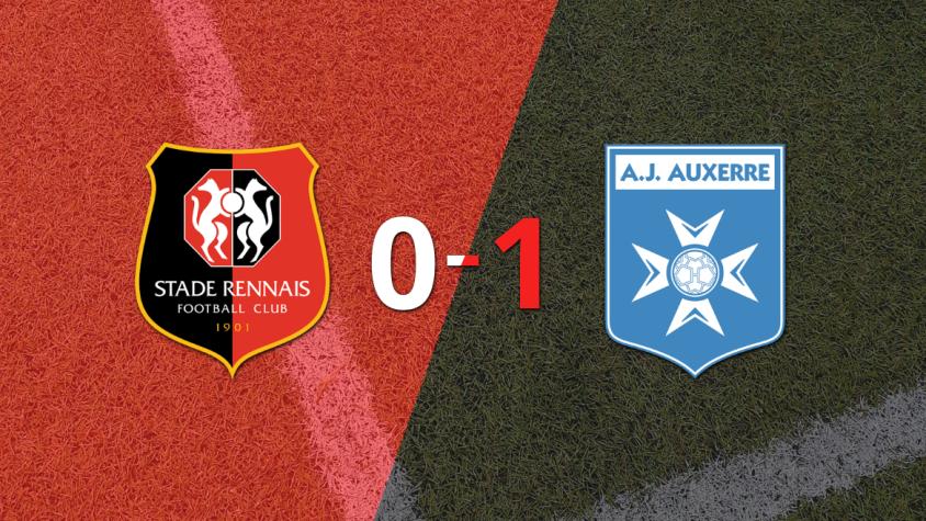 Con gol agónico de Jubal, Auxerre se impuso 1 a 0 ante Stade Rennes