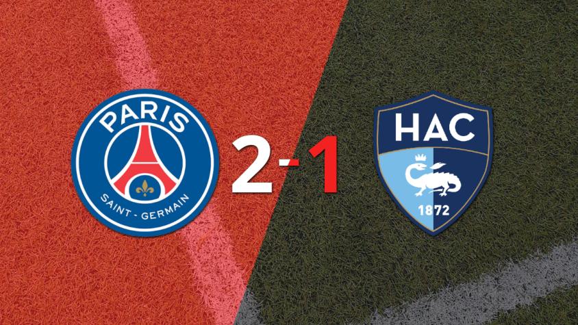 Le Havre AC sufre una derrota 2-1 contra PSG