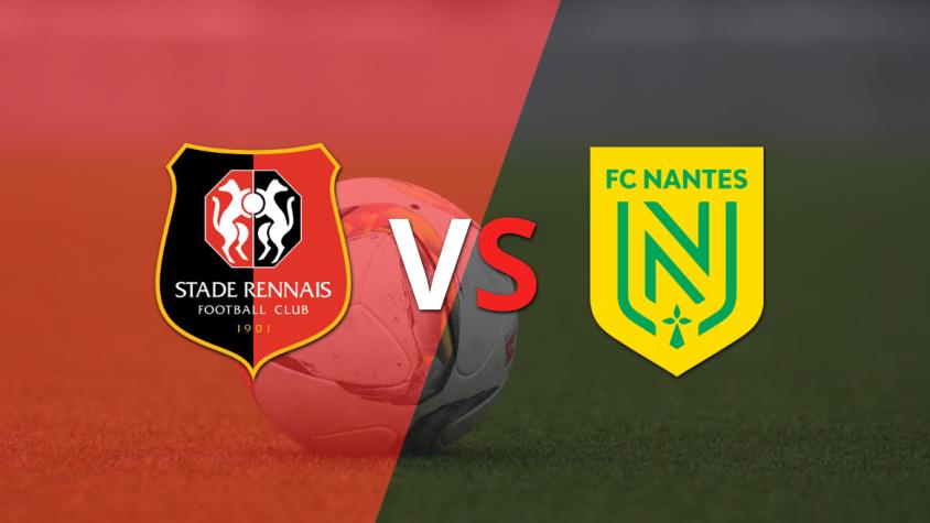 Segundo gol de Stade Rennes que le gana a Nantes por 2 a 1
