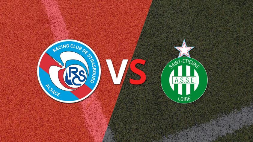 RC Strasbourg amplía la ventaja y pone el 3 a 1 frente a Saint Etienne