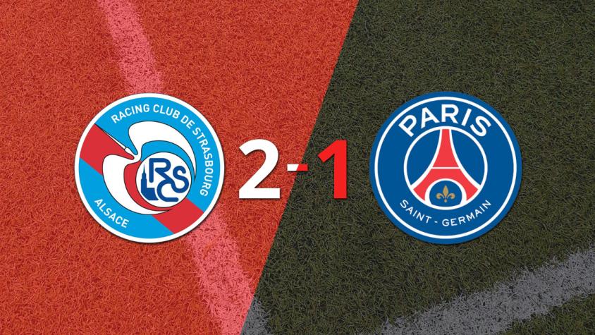 RC Strasbourg obtiene una victoria 2-1 contra PSG