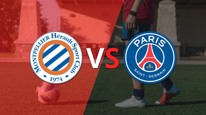Ya rueda el balón entre Montpellier y PSG en el estadio Stade de la Mosson