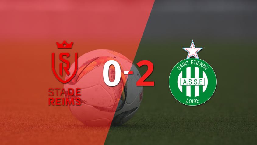 Saint Etienne demuestra su superioridad ante Stade de Reims con un 2 a 0