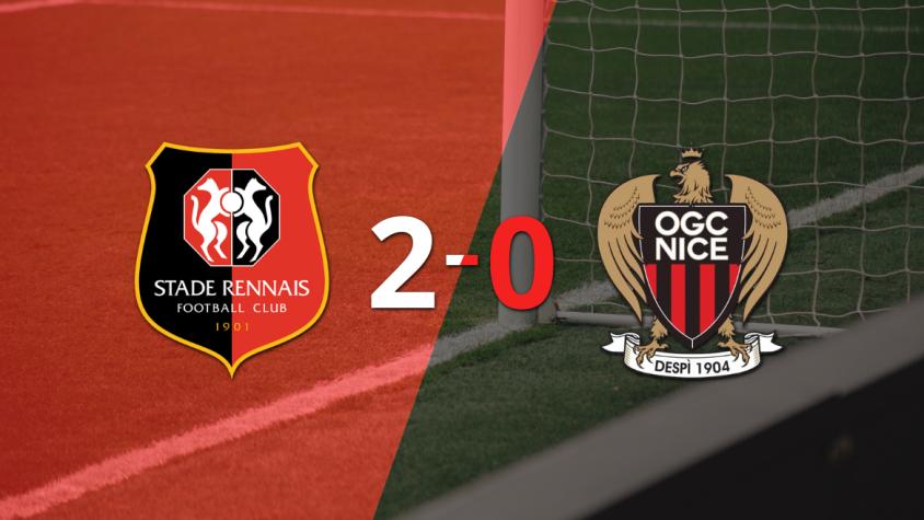 Arnaud Kalimuendo ayudó con doblete a Stade Rennes en victoria frente a Nice