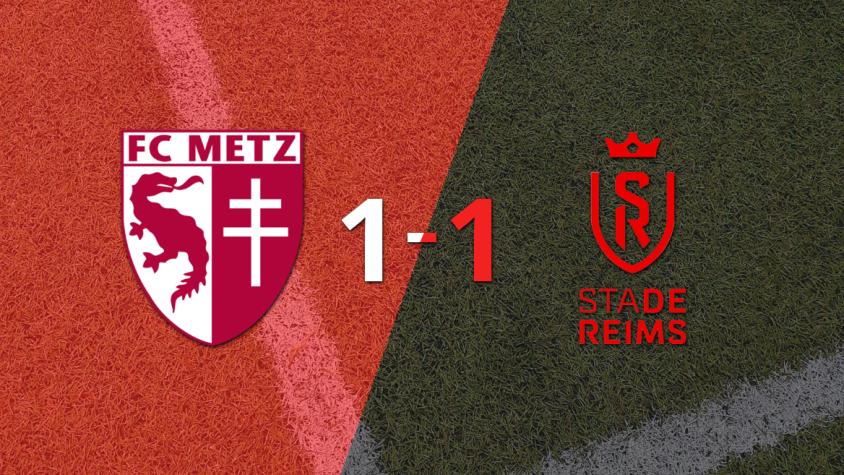 El empate entre Metz y Stade de Reims dejó la llave abierta para la vuelta