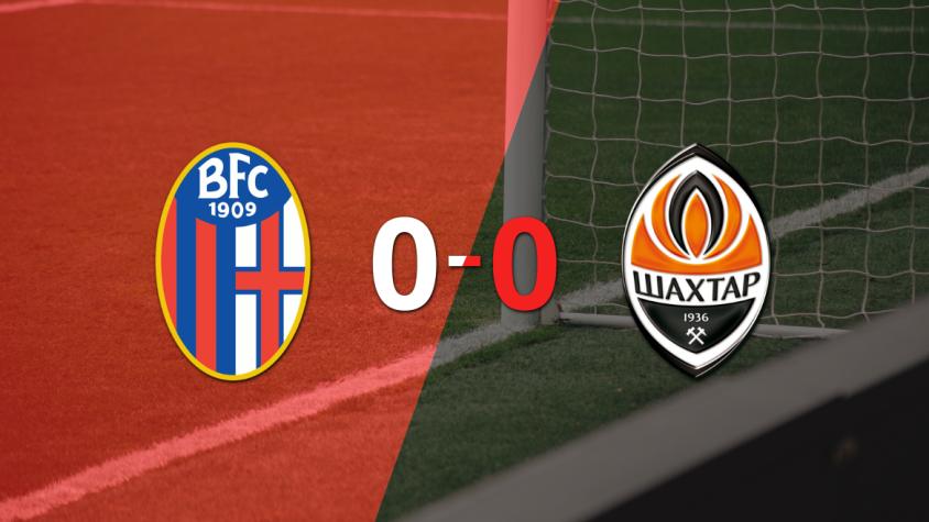 Sin goles, Bologna y Shakhtar Donetsk igualaron el partido