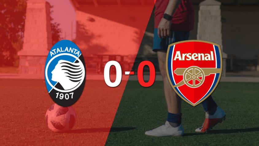 Atalanta y Arsenal terminaron sin goles