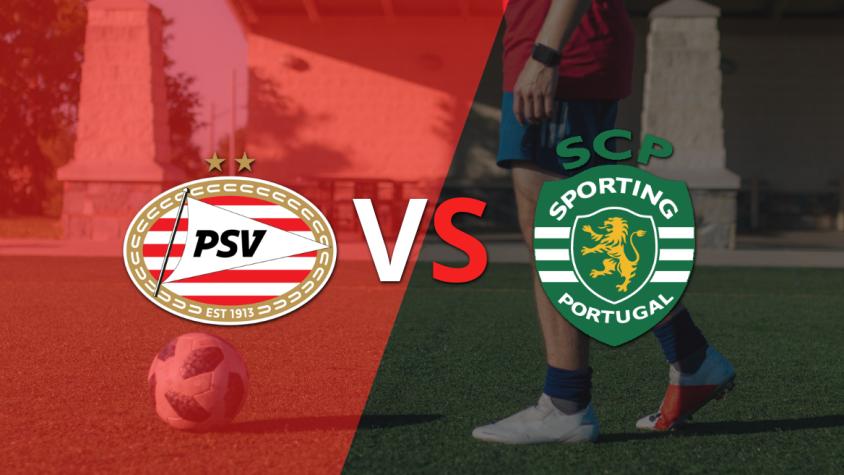Sporting Lisboa se lo empató a PSV en el estadio Philips Stadion