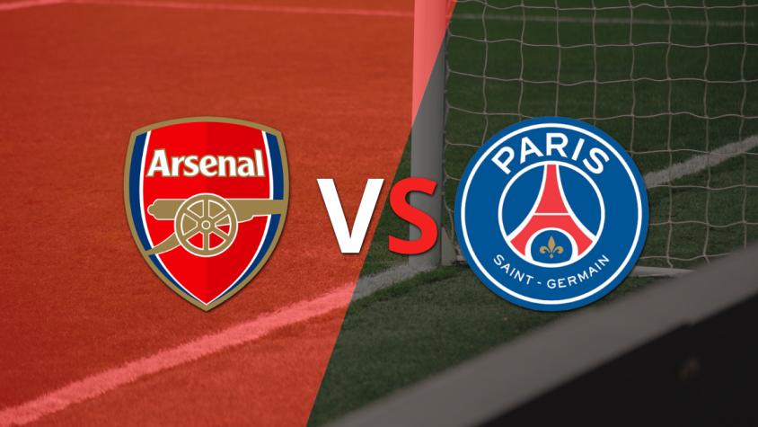 Arsenal se adelanta 1 a 0 frente a PSG