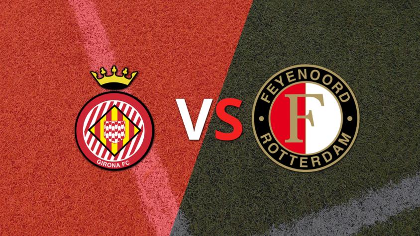 Feyenoord supera a Girona por 3-2