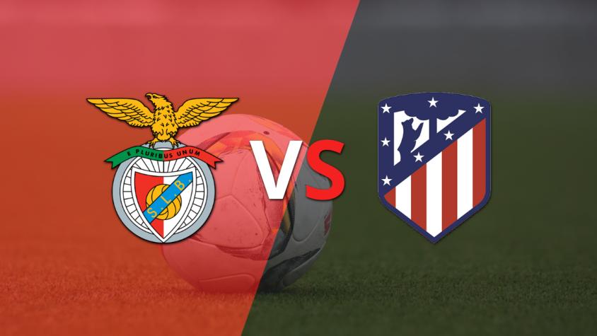 Benfica se enfrentará ante Atlético de Madrid por la fecha 2