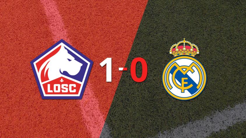 Lille derrotó 1-0 a Real Madrid con un gol de penal