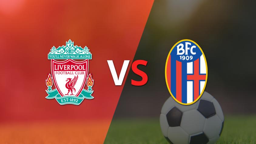 Liverpool le gana 2 a 0 a Bologna