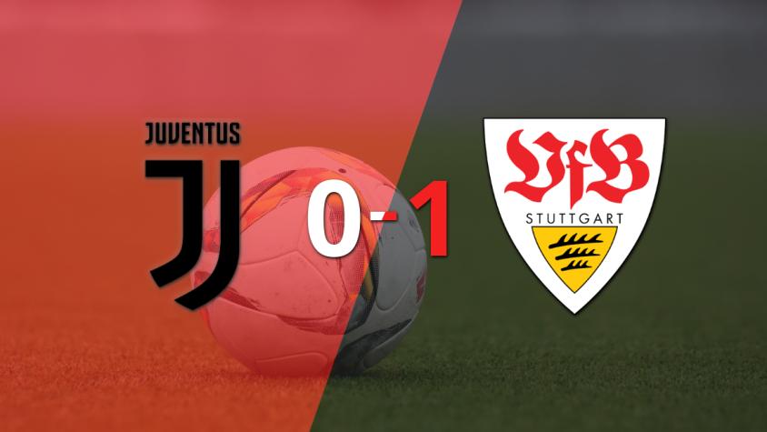 Stuttgart se quedó con el triunfo 1-0 ante Juventus con un gol agónico de El Bilal Touré