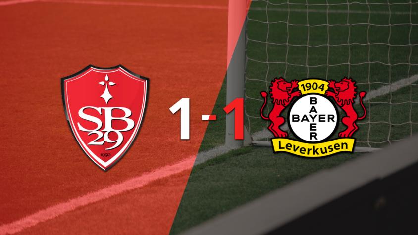 Stade Brestois y Bayer Leverkusen se repartieron los puntos en un 1 a 1