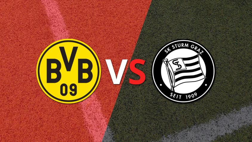El partido se pone 1 a 0 a favor de Borussia Dortmund