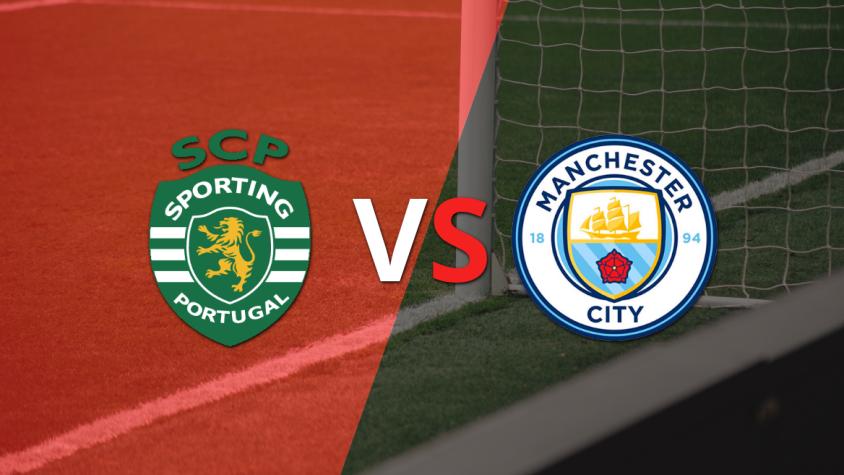 Manchester City y Sporting Lisboa se van al descanso con un empate