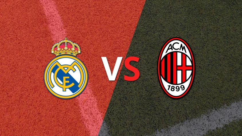 El ganador parcial es Milan y ya llega el tiempo complementario