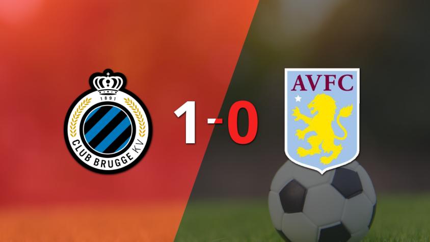 Con gol de penal de Hans Vanaken, Club Brugge le ganó a Aston Villa por 1 a 0