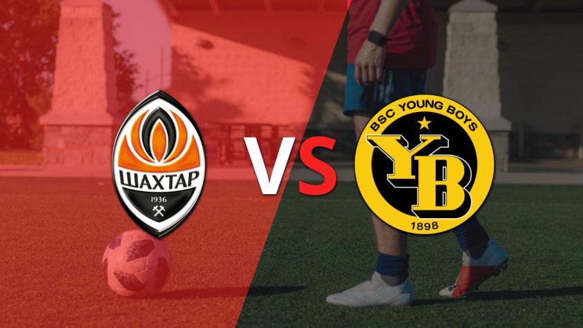 Shakhtar Donetsk arranca la etapa complementaria con ventaja frente a Young Boys