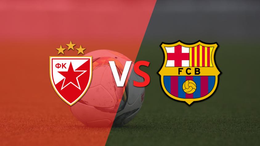 Barcelona golea a Estrella Roja por 5 a 2