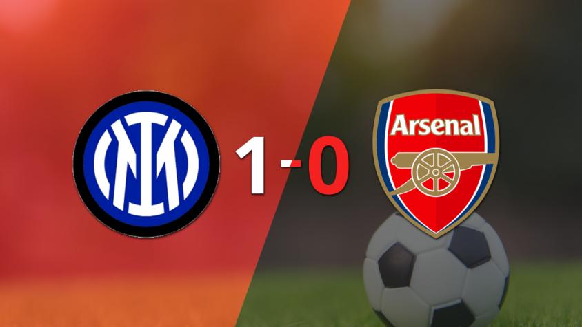 Inter derrotó 1-0 a Arsenal con un penal de Hakan Çalhanoglu