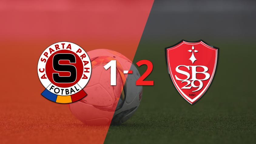 Victoria apretada de Stade Brestois por 2-1 sobre Sparta Praga con un gol agónico incluido