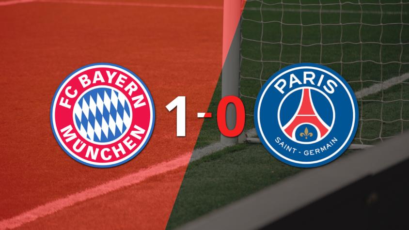 Con un solo gol, Bayern Múnich derrotó a PSG en el estadio Allianz Arena