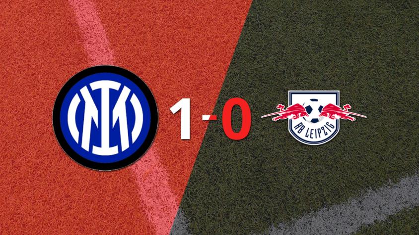 Con autogol de Castello Lukeba, Inter venció a RB Leipzig 1 a 0