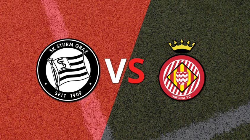 Pitazo inicial para el duelo entre Sturm Graz y Girona