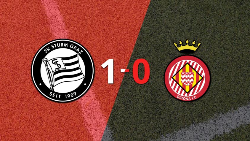 Sturm Graz derrotó 1-0 a Girona