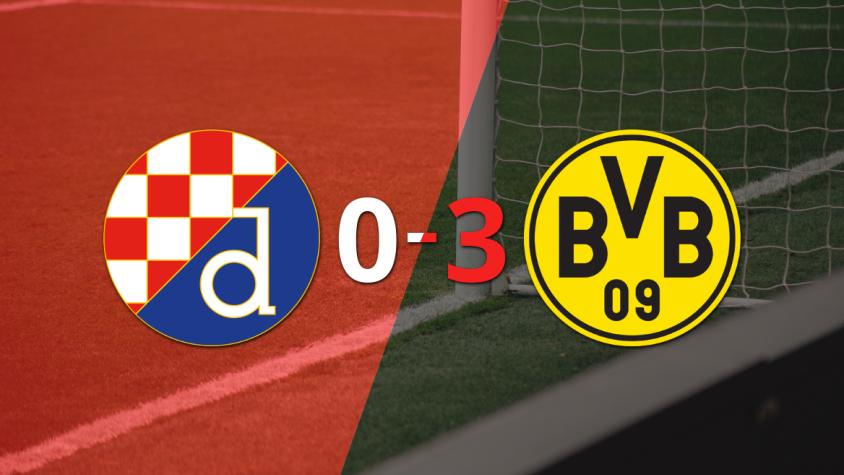 Dinamo Zagreb sufre una humillante derrota por 3 a 0 ante Borussia Dortmund