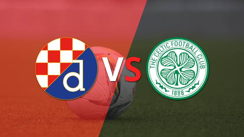 Comienza el juego entre Dinamo Zagreb y Celtic en el Maksimir Stadium