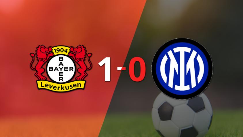 Con gol agónico de Nordi Mukiele, Bayer Leverkusen le ganó a Inter por 1 a 0