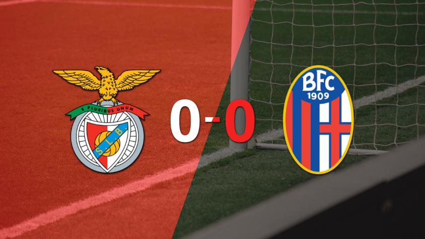 Benfica no pudo con Bologna y empataron sin goles