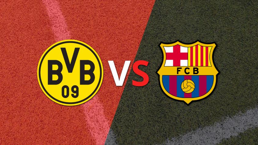 Borussia Dortmund se enfrenta ante la visita Barcelona por la fecha 6