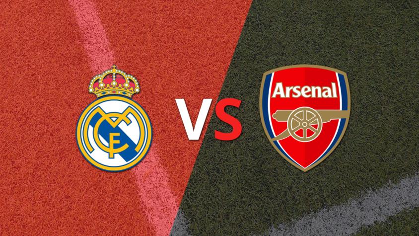 Real Madrid y Arsenal se miden por la llave 2