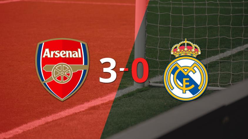 Con goleada, Arsenal ilusiona a su fanaticada