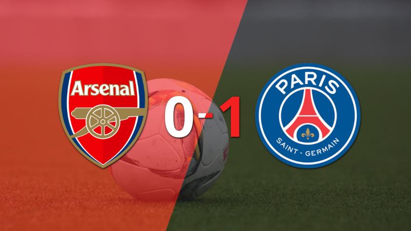 En el partido de ida, PSG gana 0-1 a Arsenal