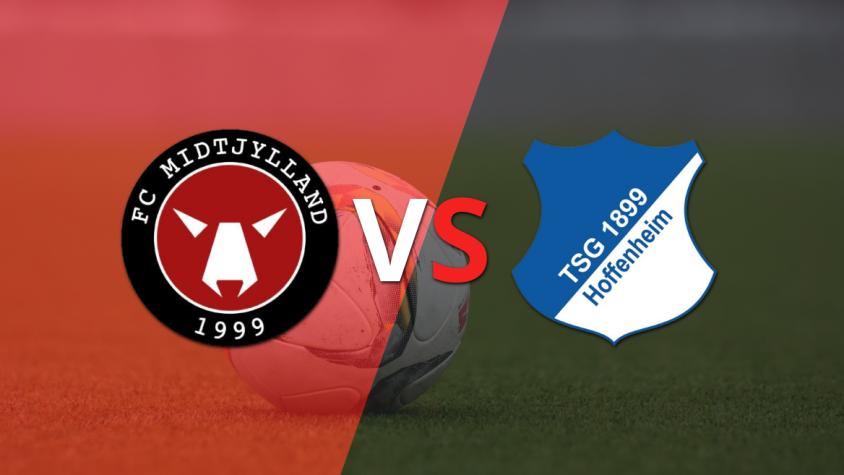 Hoffenheim logró igualar el marcador ante Midtjylland