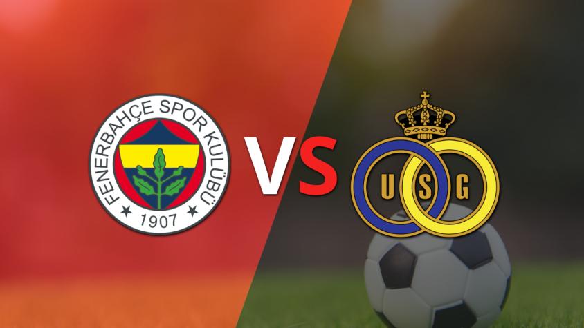 Fenerbahçe y U. Saint-Gilloise se encuentran en la fecha 1