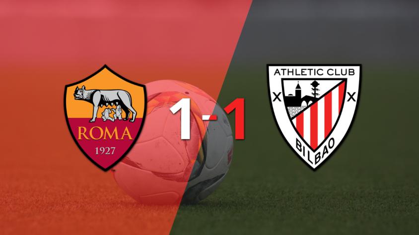 Roma y Athletic Bilbao igualaron 1 a 1