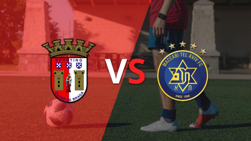 Por la fecha 1 se enfrentarán SC Braga y Maccabi Tel-Aviv