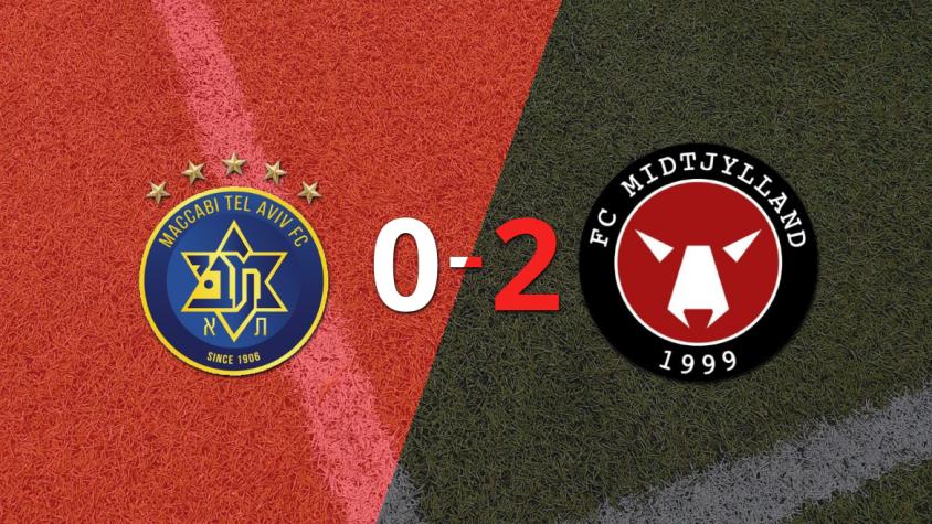 Midtjylland no da tregua y gana por 2 a 0 sobre Maccabi Tel-Aviv